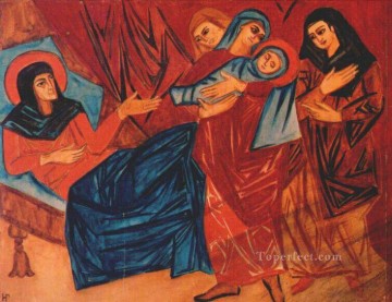 Artworks in 150 Subjects Painting - nativity Russian